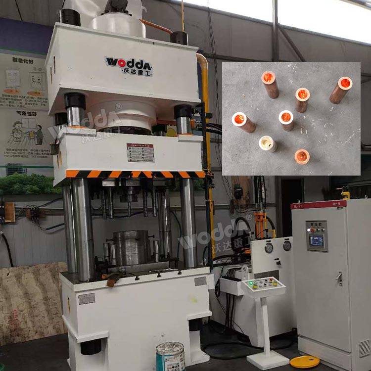 500噸銅軸套冷擠壓成型液壓機(jī) 500噸銅軸套冷擠壓成型液壓機(jī)