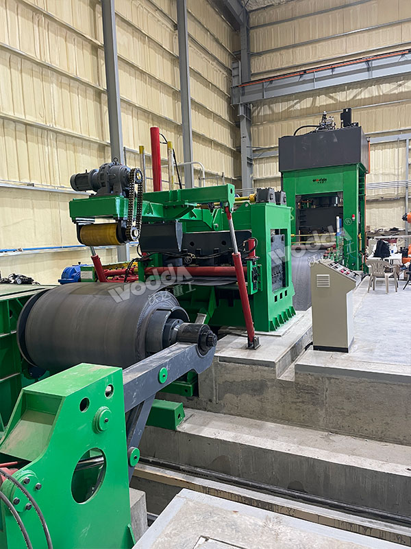 1000噸海洋浮標配件沖壓生產線 1000噸海洋浮標配件沖壓生產線